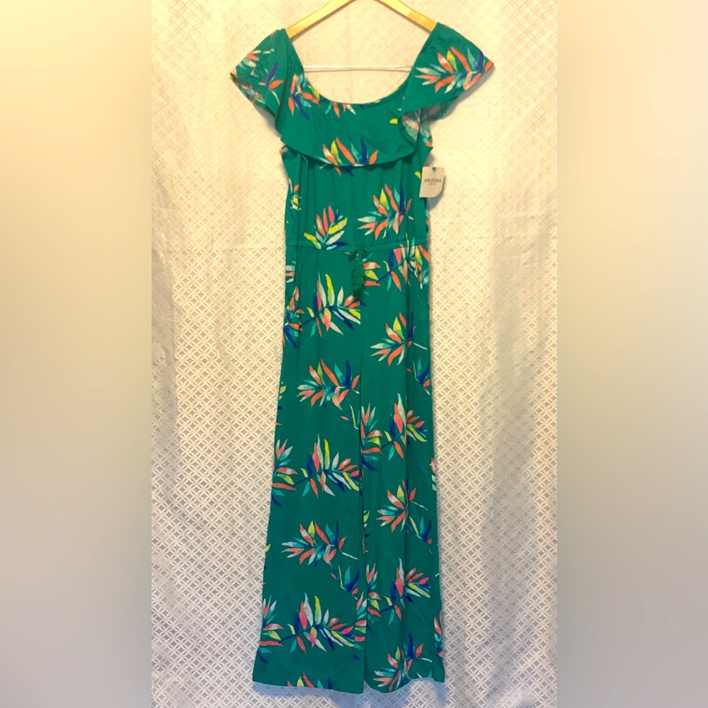 Girls Floral Romper/Jumpsuit